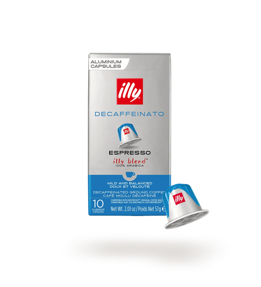 illy Decaffeinated Coffee Capsules - 10 Capsules