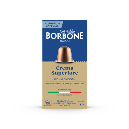 Borbone Crema Superiore Coffee Capsules - 10 Capsules
