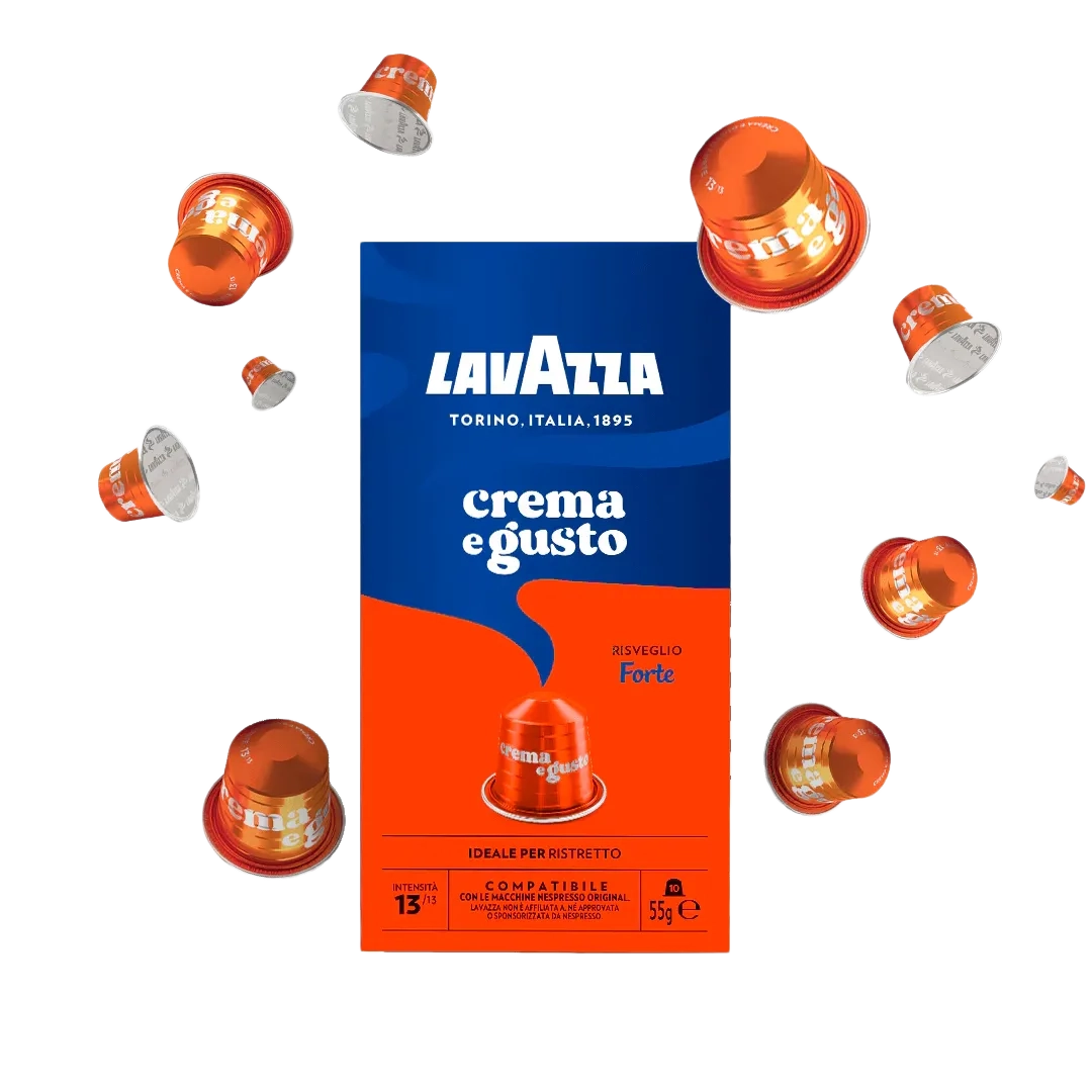 Lavazza Crema e Gusto Forte Coffee Capsules - 10 Capsules