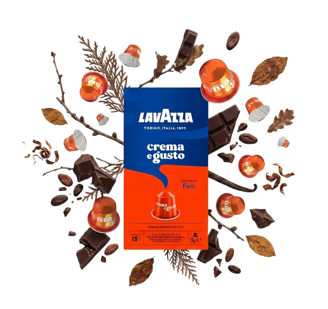 Lavazza Crema e Gusto Forte Coffee Capsules - 10 Capsules
