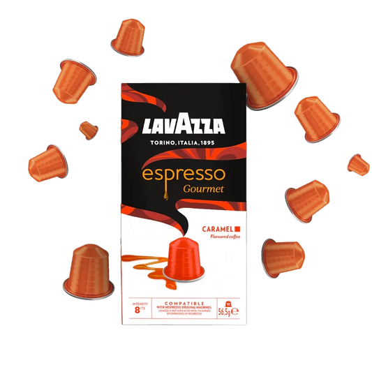 Lavazza Espresso Gourmet Caramel Coffee Capsules - 10 Capsules