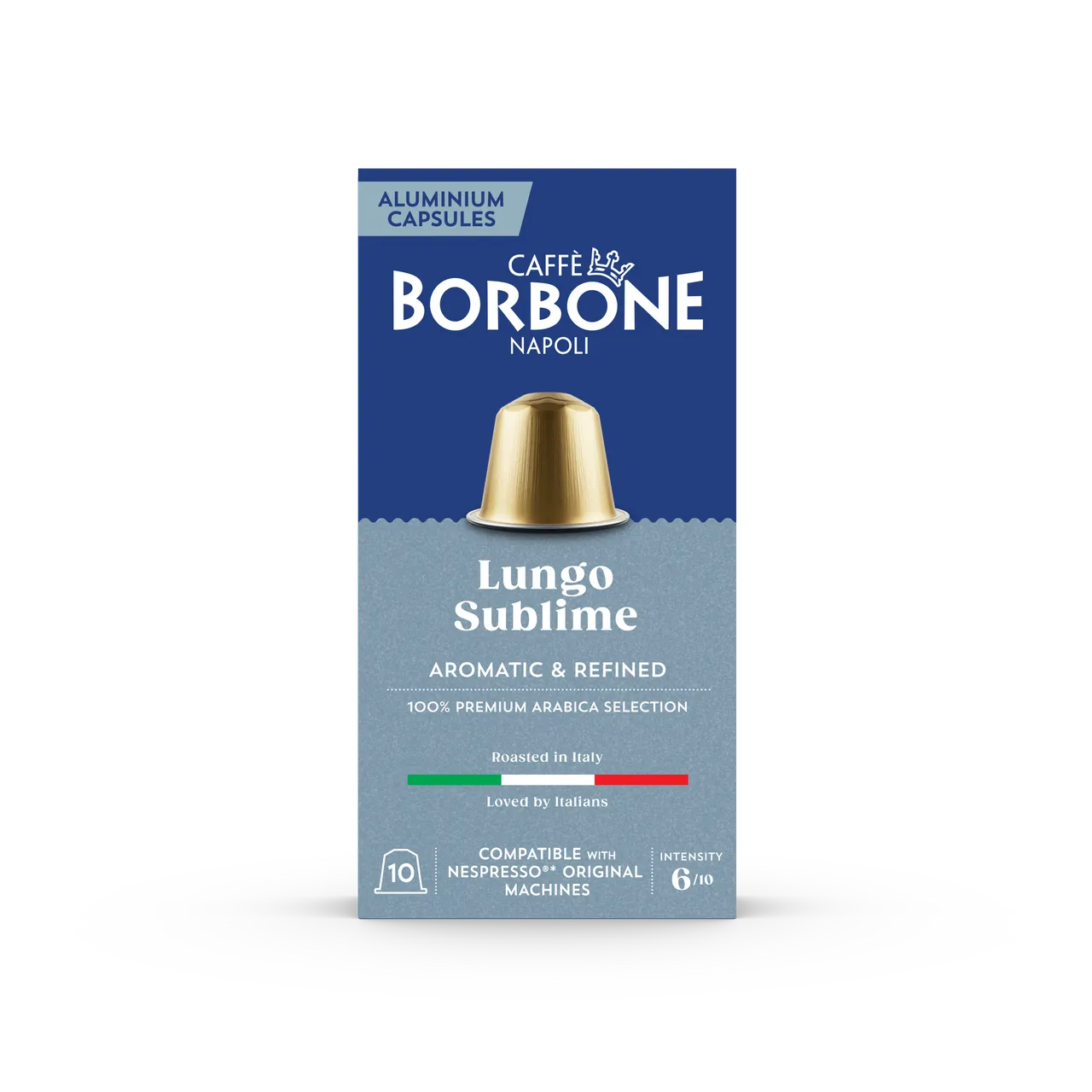 Borbone 100% Arabica Lungo Coffee Capsules - 10 Capsules